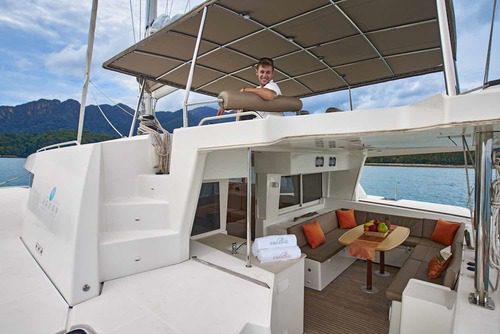Interior motoryacht charter in Phuket
