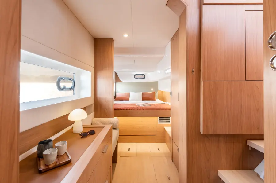 Two master cabins