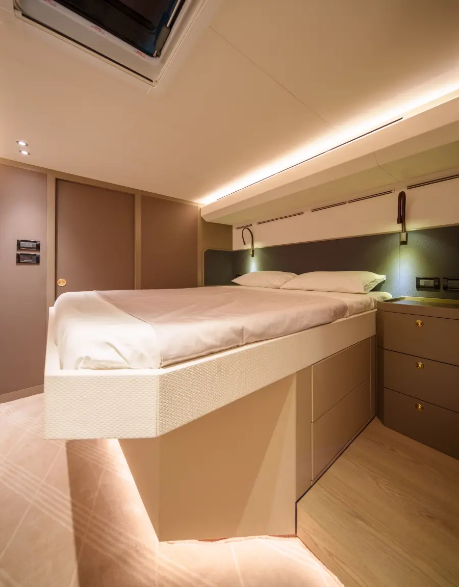 Luxurious cabins