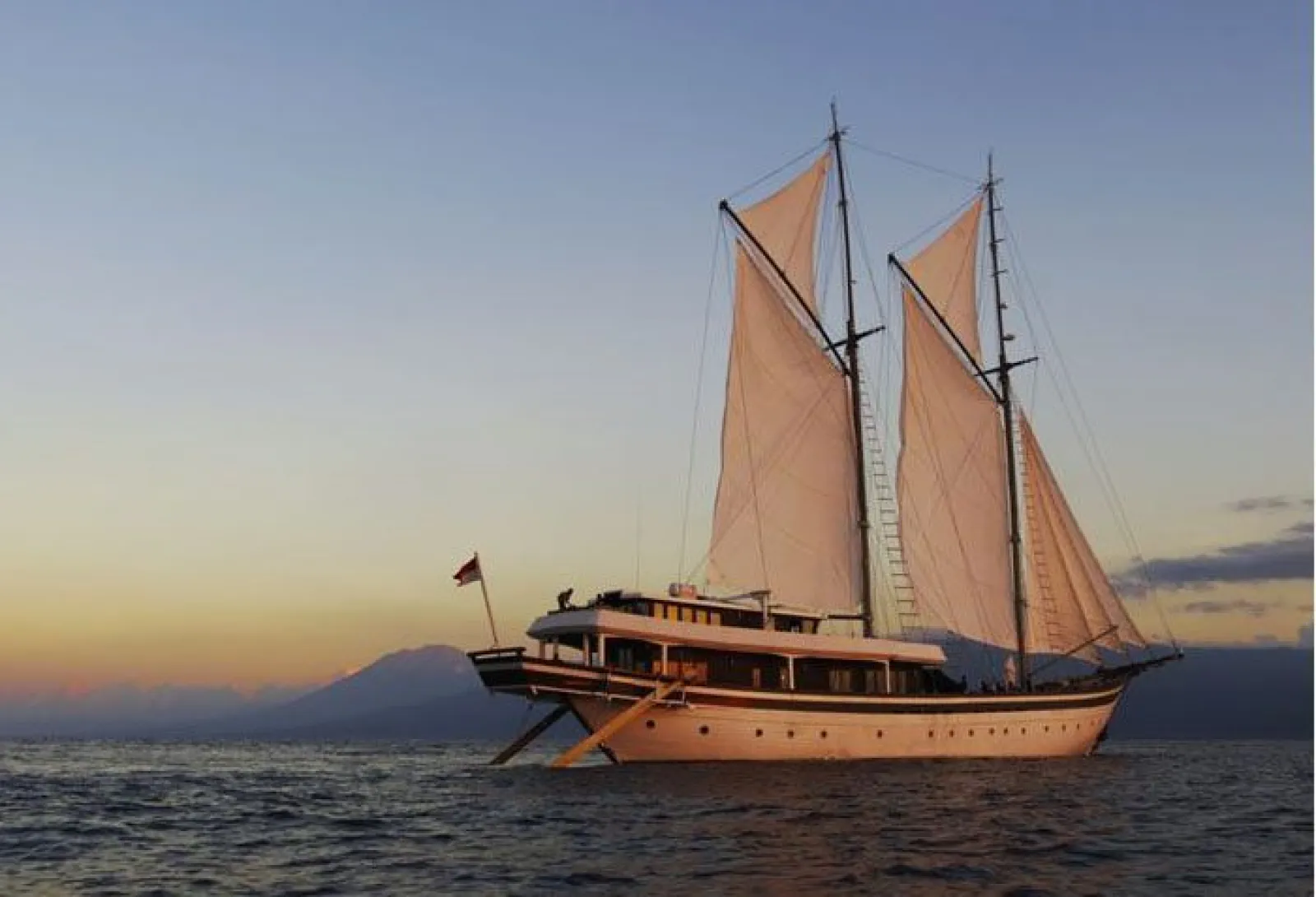 53m contemporary Phinisi yacht available for this Winter in Mergui Archipelago