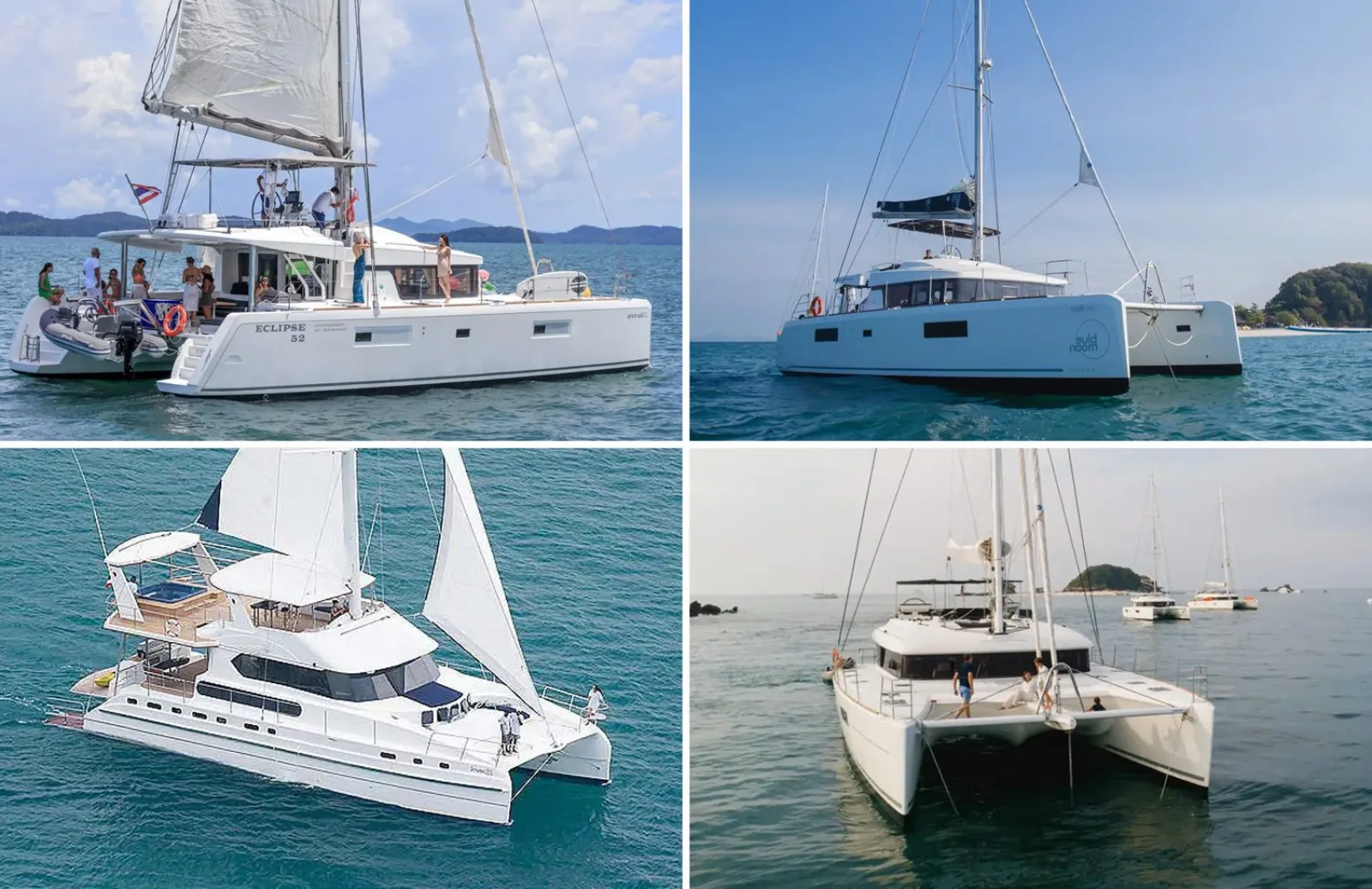 Explore Phuket with our Fleet of 10 Luxury Catamarans 