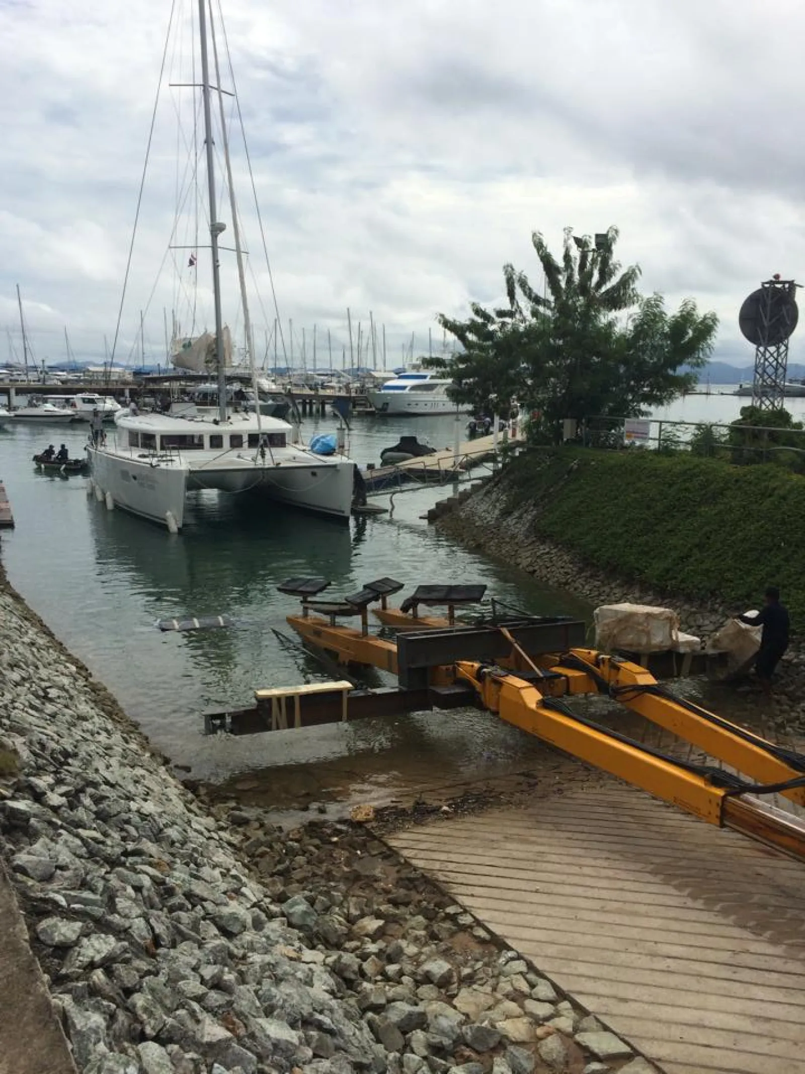 Getting ready for yacht charter