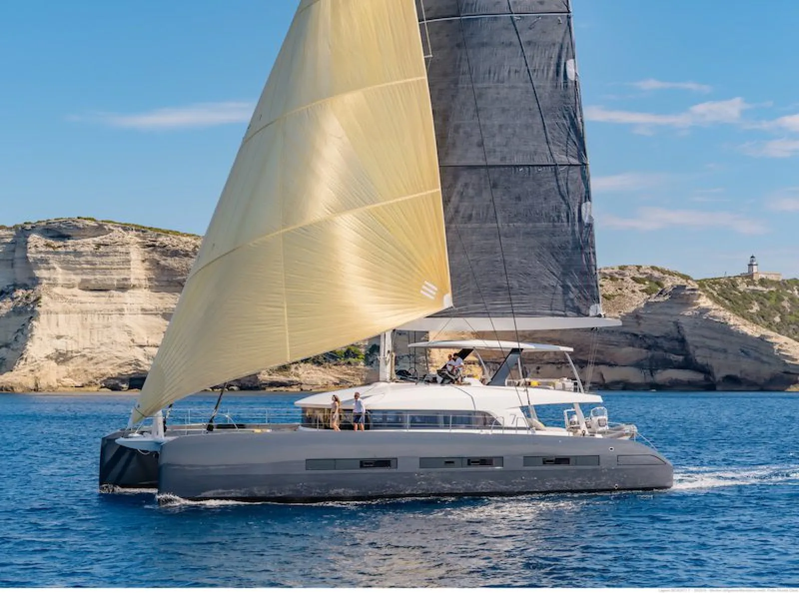 Lagoon Seventy 7 JOY launched and available for charters in the Caribbean in Winter and Polynesia in Summer