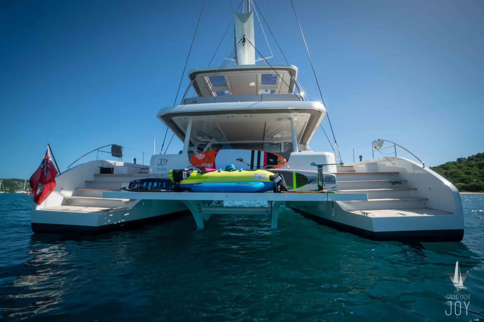 Luxury catamaran LAGOON SEVENTY 7 JOY Offers Last week availability in the Caribbean next week!