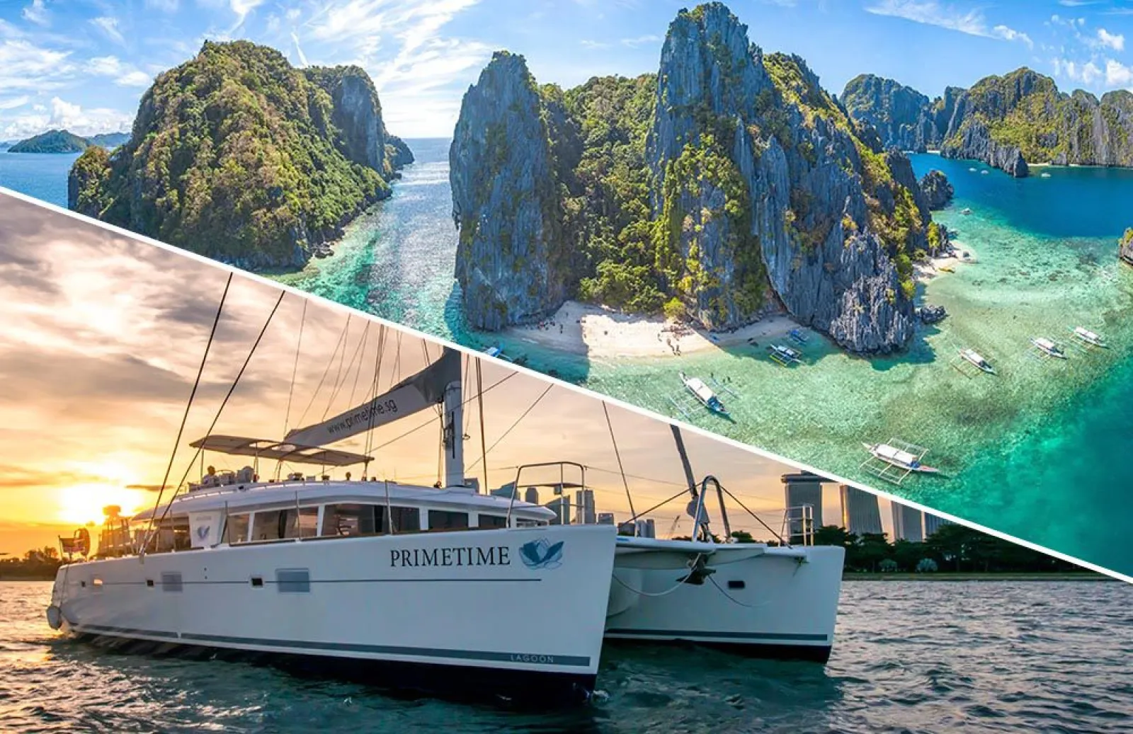 New Destination for Divers and Ocean Lovers: Lagoon 620 PRIMETIME in the Tubbataha Reefs, Philippines. A Unique Opening in Asia!