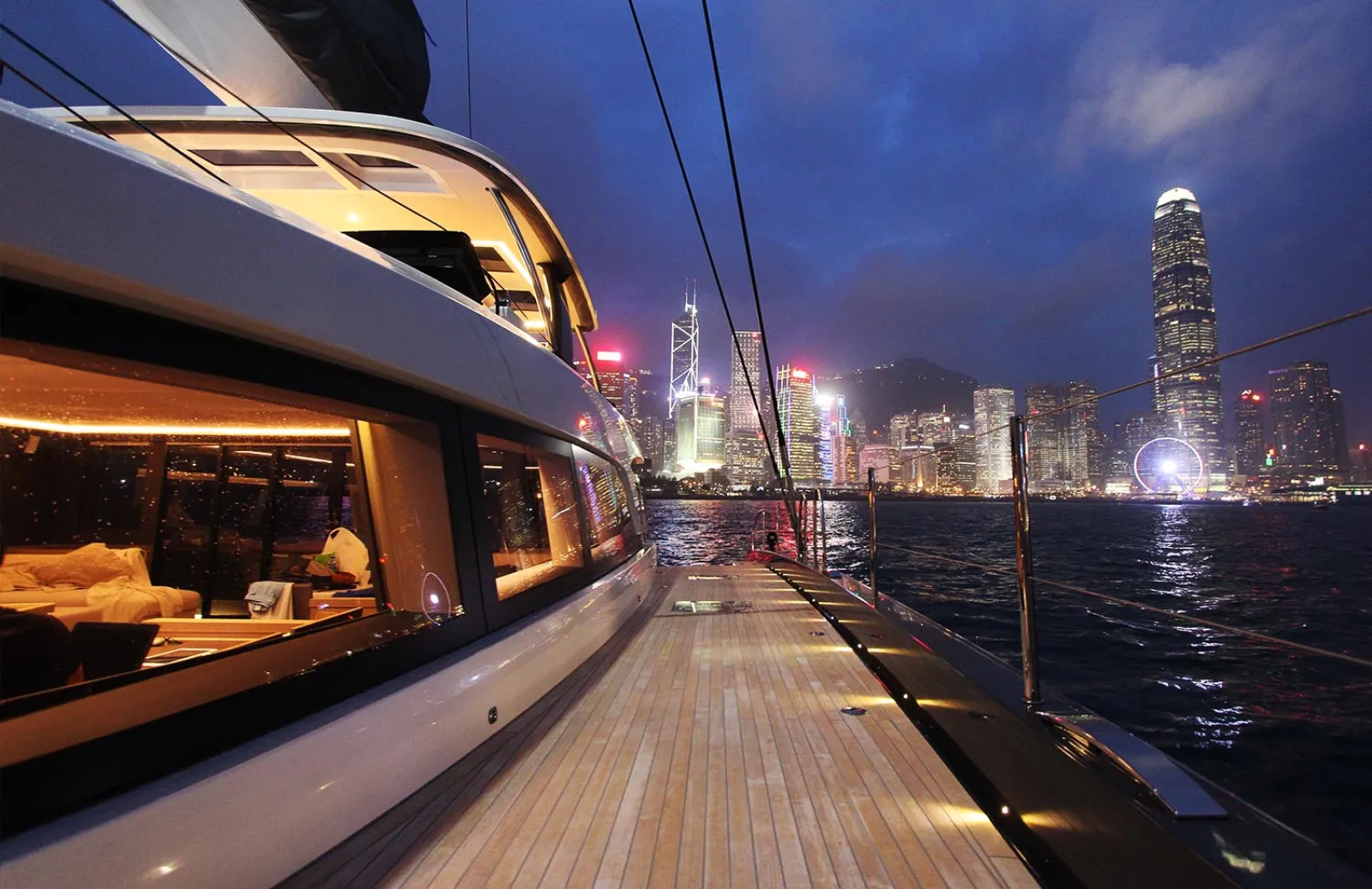 Watch the Clockenflap Music Festival on a Yacht in Hong Kong