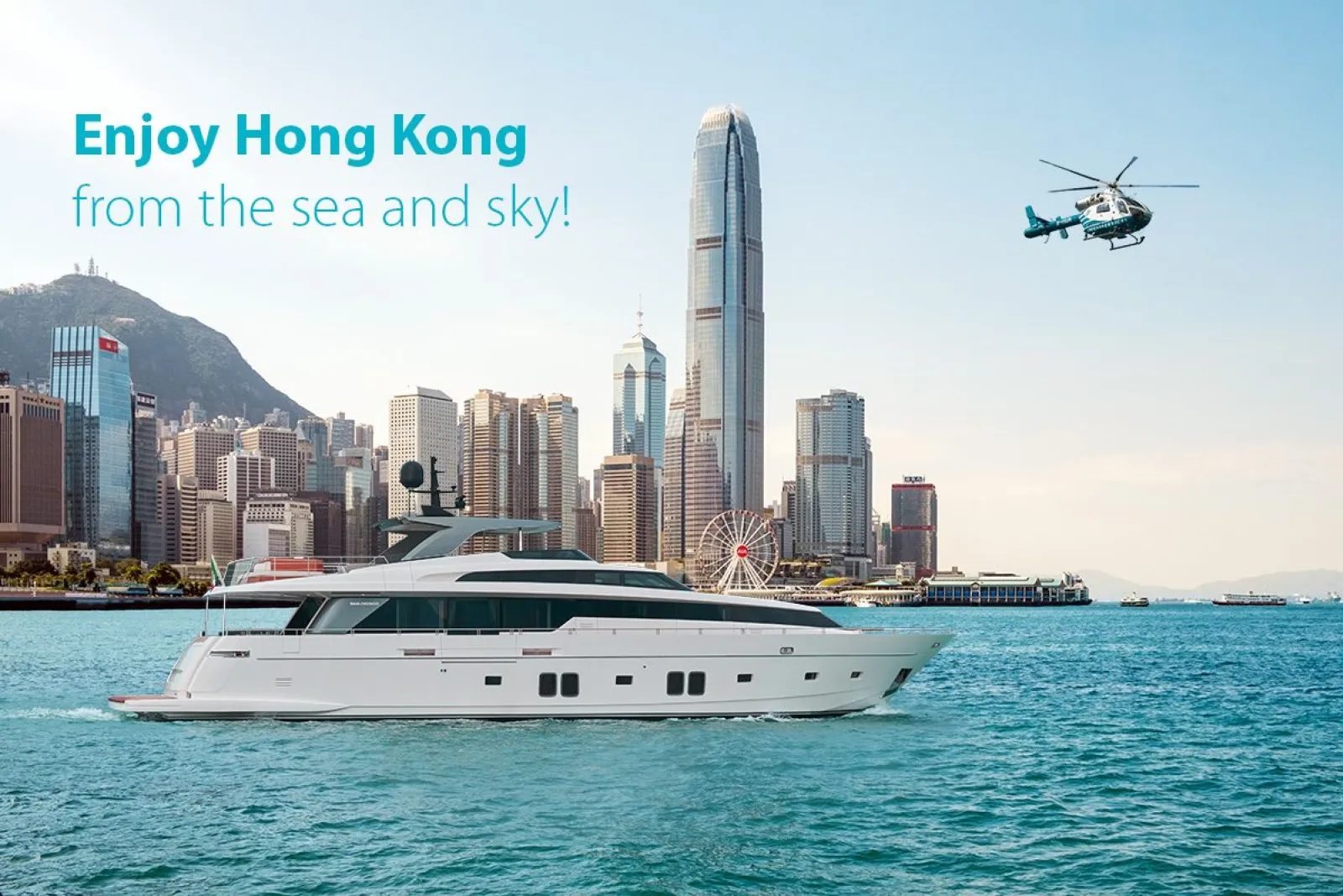 Yacht and Flight Package now Available in Hong Kong