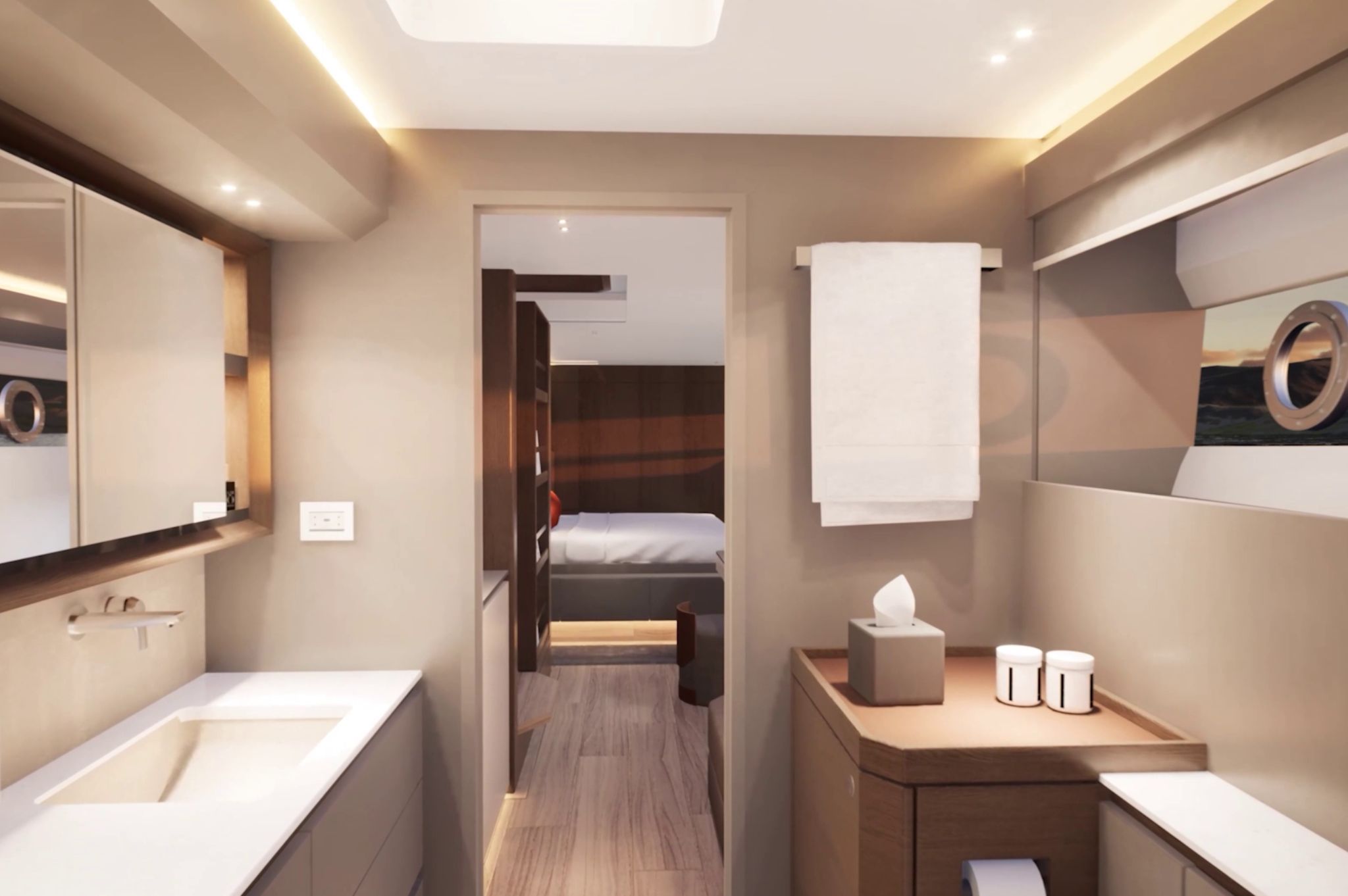 Gran Ocean W60 Dressing Area